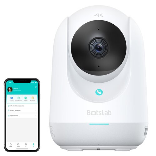 Kamera BOTSLAB C224 Wewnętrzna, Wi-Fi, Kamera obrotowa