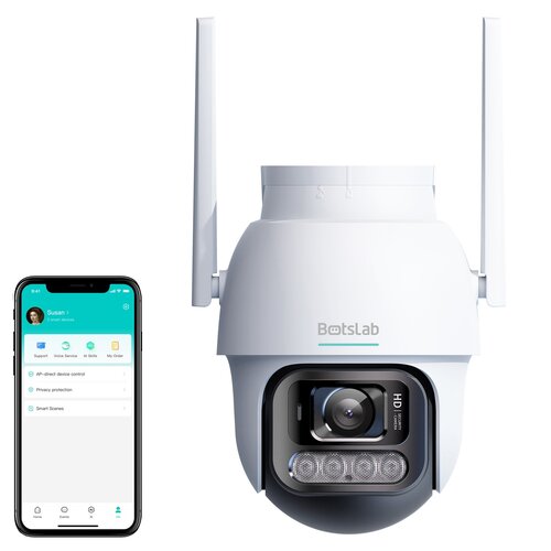 Kamera BOTSLAB W311 Wewnętrzna, Wi-Fi, Kamera obrotowa