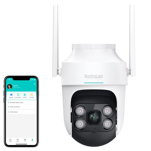 Kamera BOTSLAB W312 Wewnętrzna, Wi-Fi, Kamera obrotowa