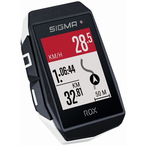 Licznik rowerowy SIGMA Rox 11.1 Evo Biały Podświetlany