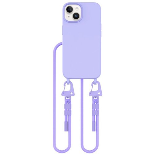Etui TECH-PROTECT MagNecklace MagSafe do Apple iPhone 15 Fioletowy