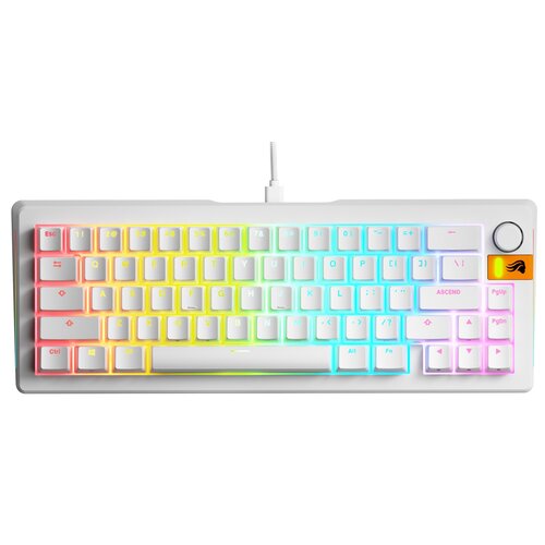 Klawiatura GLORIOUS GMMK 3 HE 65% Biały