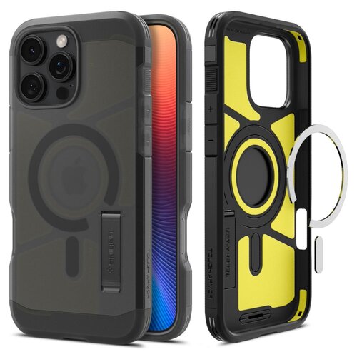 Etui SPIGEN Tough Armor Mag MagSafe do Apple iPhone 16 Pro Max Czarny Mat