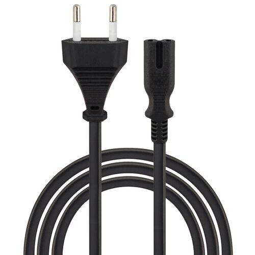 Kabel zasilający EU 2 pin (CEE 7/16) - IEC 320 C7 SAVIO CL-185 2 m