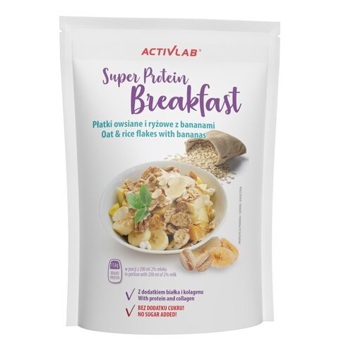 Owsianka ACTIVLAB Super śniadanie z bananami (300 g)