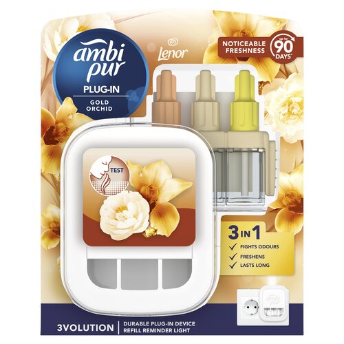 Odświeżacz powietrza AMBI PUR 3Volution SK Złota Orchidea 20 ml