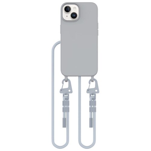 Etui TECH-PROTECT MagNecklace MagSafe do Apple iPhone 14 Szary
