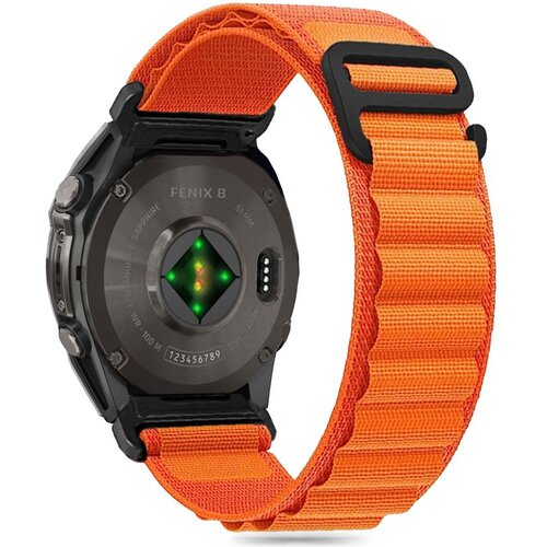Pasek TECH-PROTECT Nylon Pro do Garmin Fenix 5/6/6 Pro/7/E (47 mm) Pomarańczowy