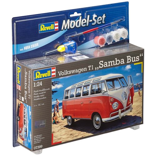 Samochód REVELL Model set Volkswagen Transporter T1 Samba Bus 67399