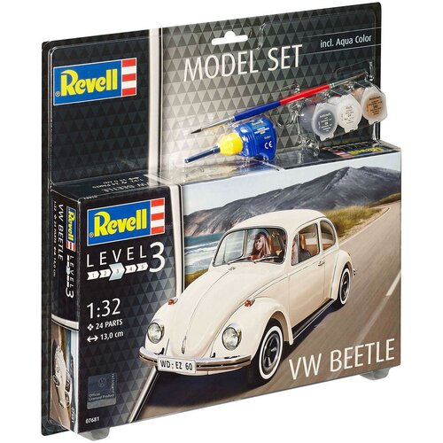 Samochód REVELL Model Set Volkswagen Beetle 67681