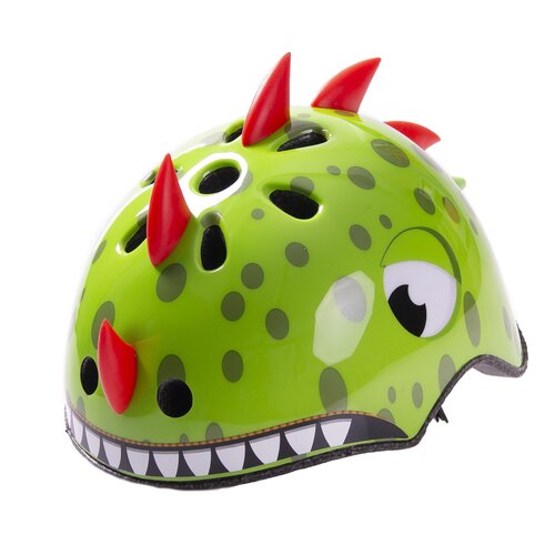 Kask PROFEX Dino Zielony dla Dzieci (rozmiar S/M)