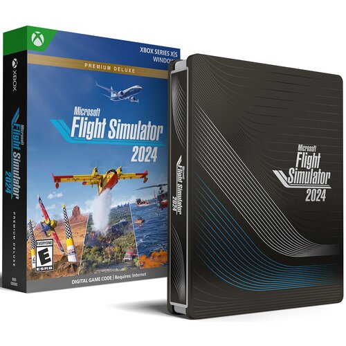 Microsoft Flight Simulator 2024 – Premium Deluxe Edition SteelBook Gra PC/XBOX Series S/X