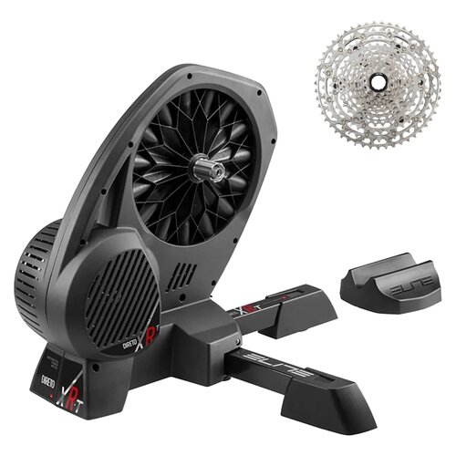 Trenażer rowerowy ELITE Direto XR-T EL0171013 + Kaseta zębatek SHIMANO Deore CS-M6100-12