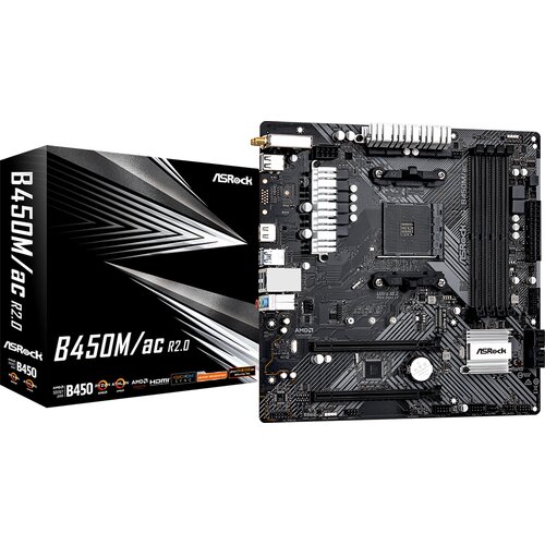 Płyta główna ASROCK B450M/ac R2.0