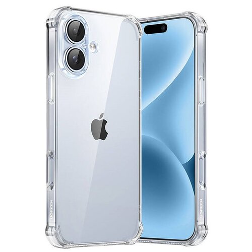 Etui UGREEN Bright Cushion do Apple iPhone 16 Plus Przezroczysty