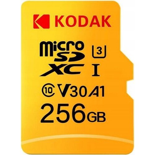 Karta pamięci KODAK 256gb U3 V30 + Adapter