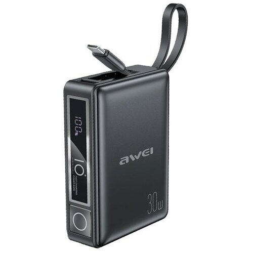 Powerbank AWEI P87K 10000mAh 30W Czarny