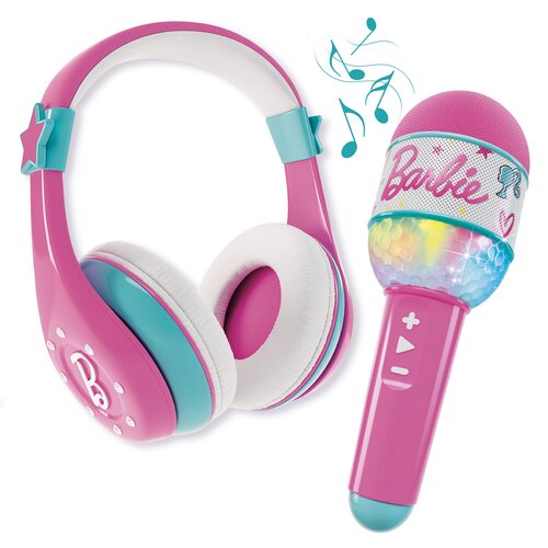 Słuchawki nauszne LISCIANI Barbie 304-104468 Różowy + Mikrofon
