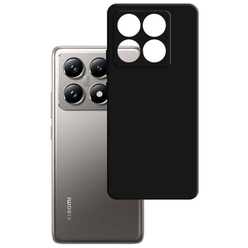 Etui 3MK Silicone Case do Xiaomi 14T Pro Czarny
