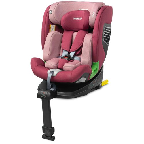 Fotelik samochodowy CARETERO Kamptos I-SIZE 40-150 cm (0-36 kg) Różowy
