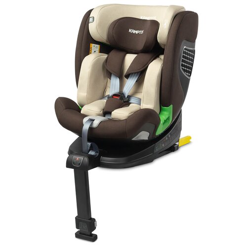 Fotelik samochodowy CARETERO Kamptos I-SIZE 40-150 cm (0-36 kg) Brązowy