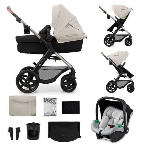 Wózek wielofunkcyjny KINDERKRAFT Moov 2 3w1 Szary