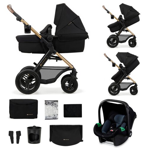 Wózek wielofunkcyjny KINDERKRAFT Moov 2 Air 3w1 Czarny
