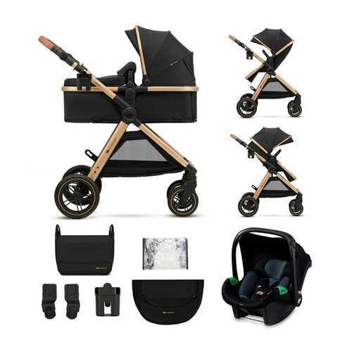 Wózek wielofunkcyjny KINDERKRAFT Esme 3in1 Czarny