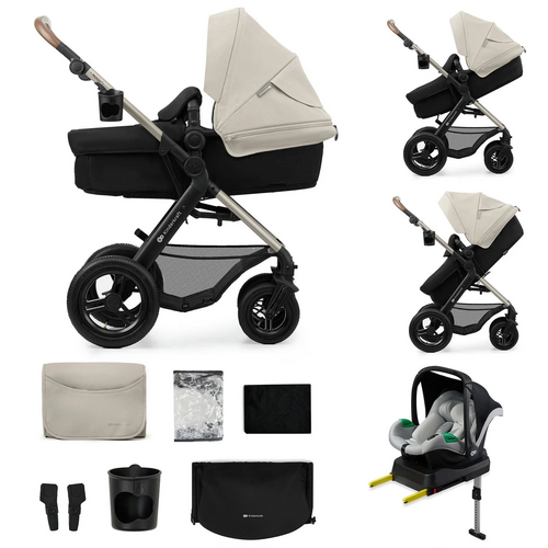 Wózek wielofunkcyjny KINDERKRAFT Moov 2 Air 4w1 Szary