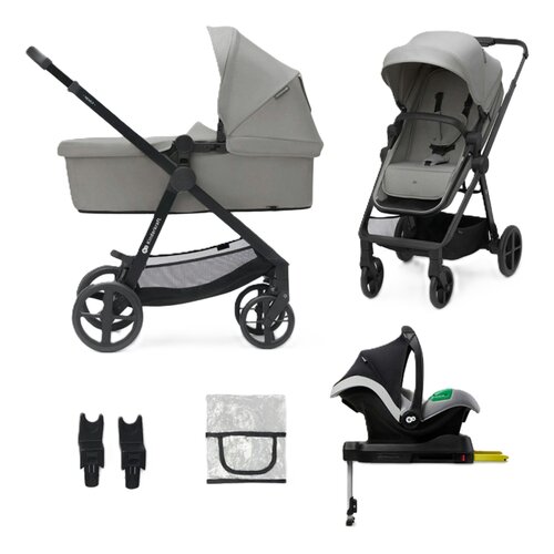 Wózek wielofunkcyjny KINDERKRAFT Newly 4w1 Mink Pro Szary