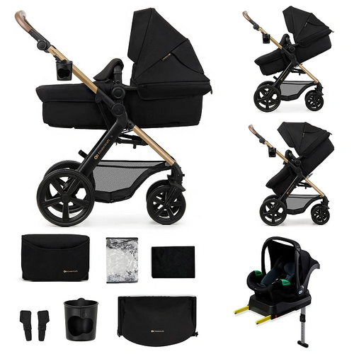 Wózek wielofunkcyjny KINDERKRAFT Moov 2 4w1 Czarny