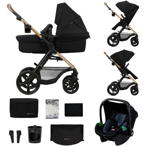 Wózek wielofunkcyjny KINDERKRAFT Moov 2 XL 3w1 Czarny