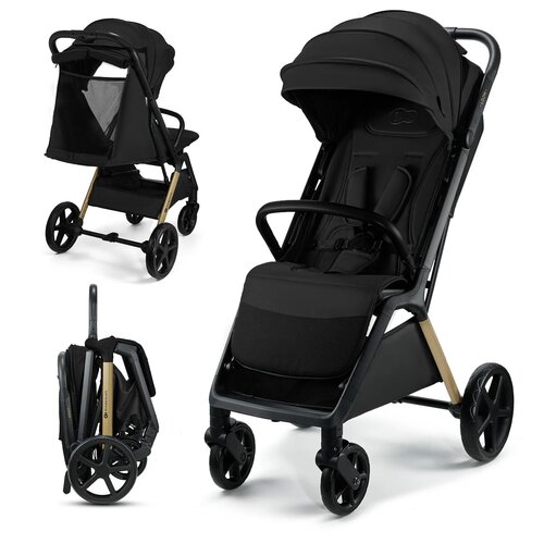 Wózek spacerowy KINDERKRAFT Loom Czarny