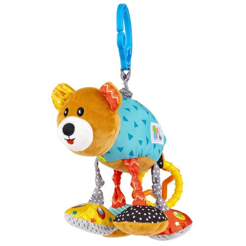 Zawieszka do wózka BALIBAZOO Miś Jacuś BB82394