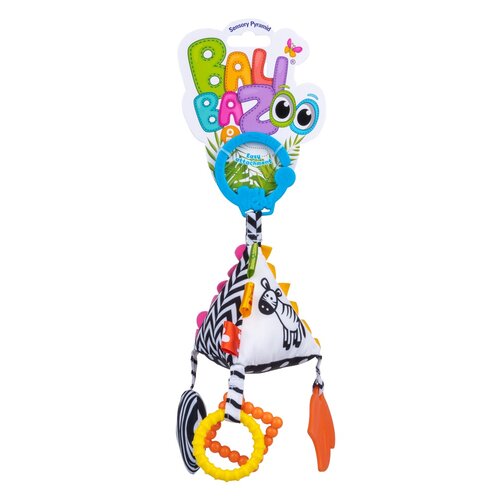 Zawieszka do wózka BALIBAZOO Sensory Piramidka BB80136