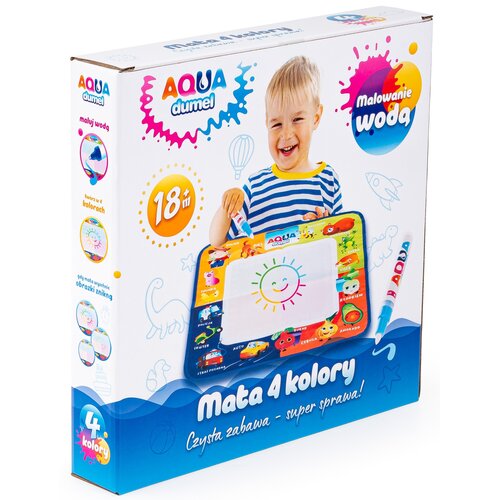 Mata edukacyjna DUMEL Kreatywna 4 kolory DA30016