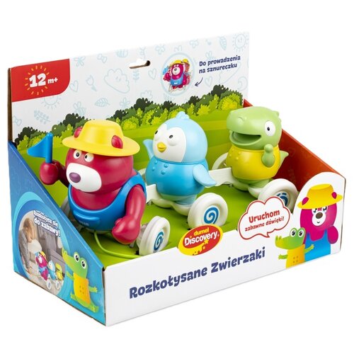 Zabawka interaktywna DUMEL Muzyczna Rozkołysane Zwierzaki DD30803