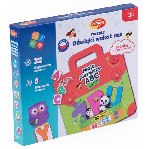 Zabawka edukacyjna DUMEL Gry Dźwięki Wokół Nas Moje pierwsze ABC DG82276
