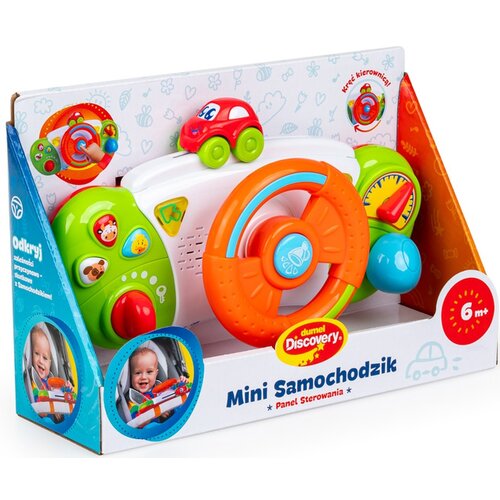 Zabawka interaktywna DUMEL Mini Samochodzik Panel Sterowania DD45287