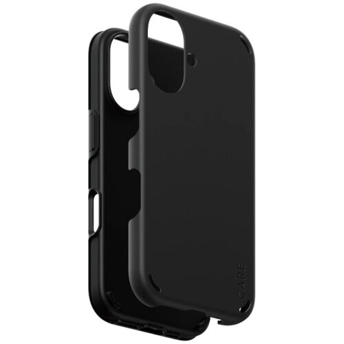 Etui PANZERGLASS Care Feature Double Defense Case do Apple iPhone 16 Czarny