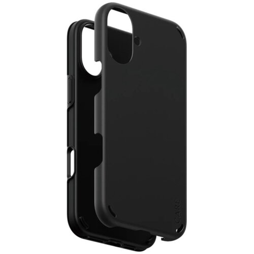 Etui PANZERGLASS Care Feature Double Defense Case do Apple iPhone 16 Plus Czarny