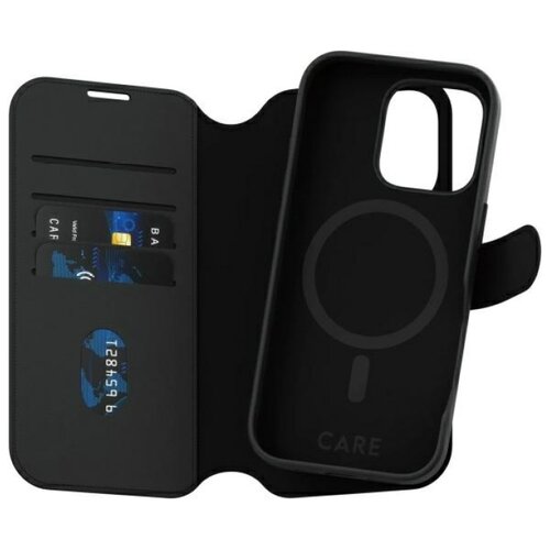 Etui PANZERGLASS Care Feature Tango 2in1 Wallet MagSafe do Apple iPhone 16 Pro Czarny