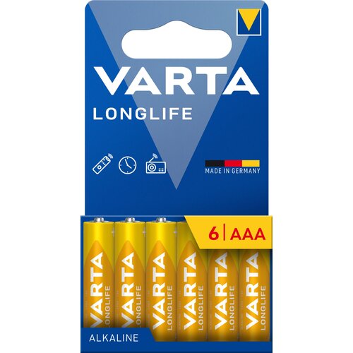 Baterie AAA LR3 VARTA Longlife (6 szt.)