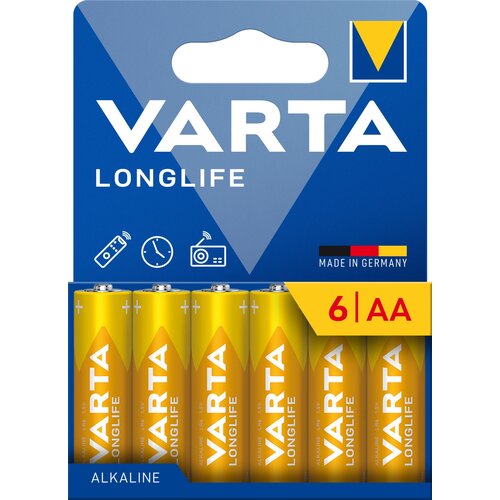 Baterie AA LR6 VARTA Longlife (6 szt.)
