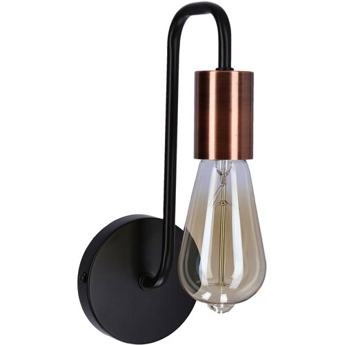 Kinkiet CANDELLUX Herpe 21-66855 Czarno-miedziany