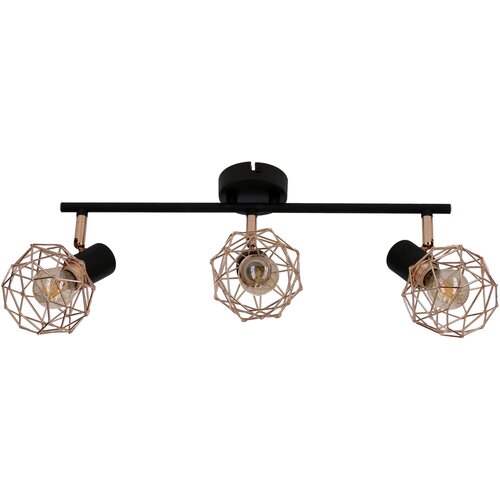 Lampa sufitowa CANDELLUX Acrobat 93-22219 Czarno-miedziany