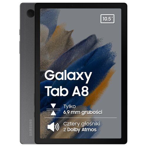 Tablet SAMSUNG Galaxy Tab A8 10.5" 4/64 GB Wi-Fi Szary