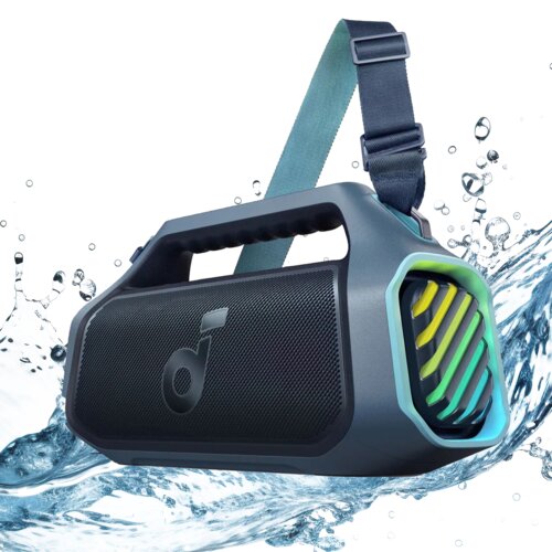 Głośnik mobilny SOUNDCORE Boom 2 Plus Niebieski