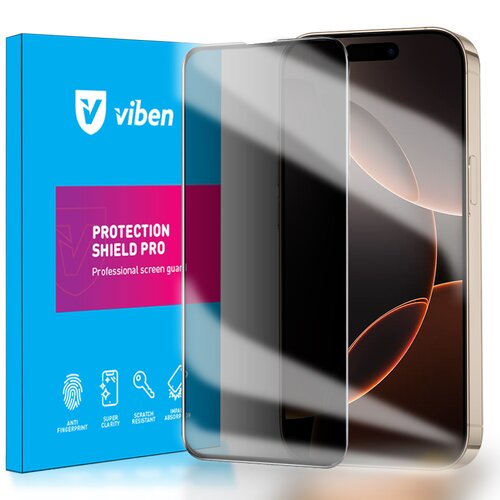Szkło hartowane VIBEN Privacy Anti Spy do Apple iPhone 16 Pro