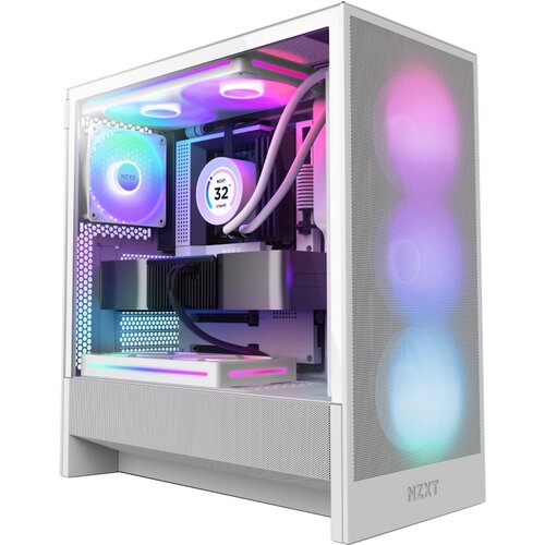 Obudowa NZXT H5 Flow RGB Biały
